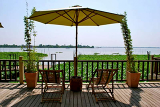 Mekong Riverside terrace