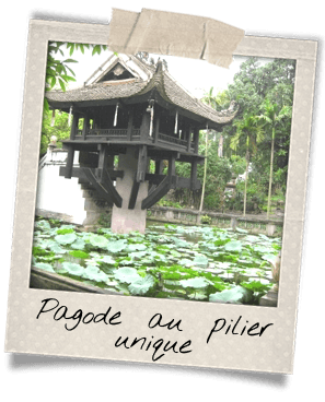 pagode pilier unique