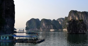 Panorama baie d'Halong Vietnam