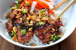 Recette du bun thit nuong, plat du Vietnam