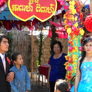 Mariage de Khmers dans le delta du Mékong