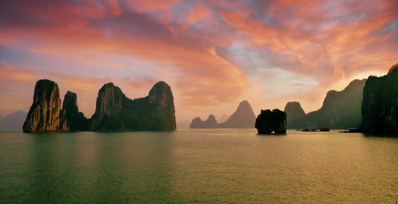 Baie d'Halong au Vietnam