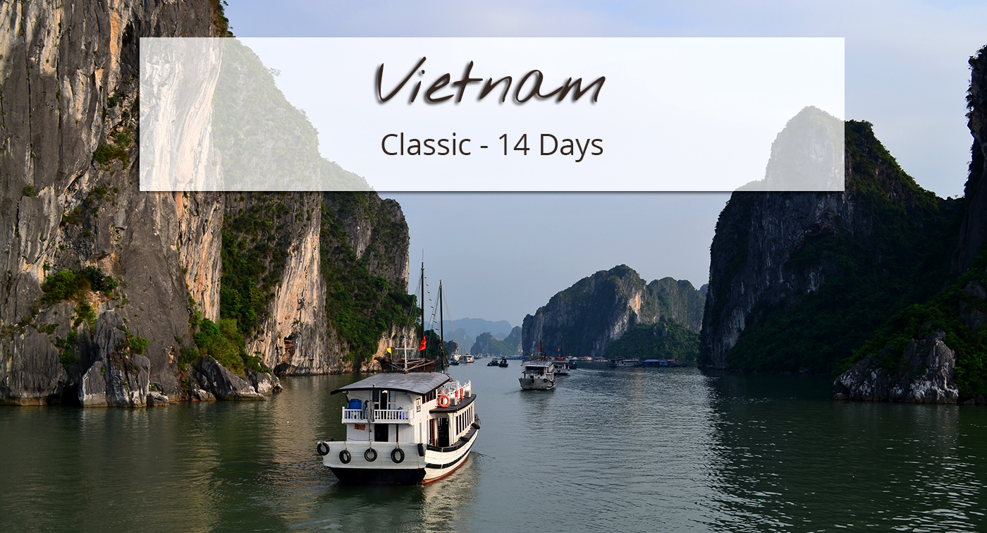 Travel to Vietnam for 14 days