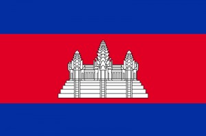 Évolution du drapeau du Cambodge